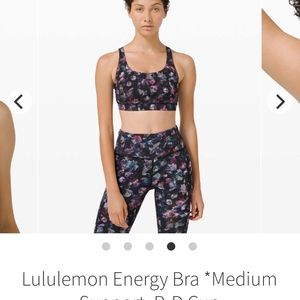 lululemon Energy Bra Size 4 NWT